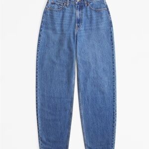 Abercrombie & Fitch High Rise Tapered Jean